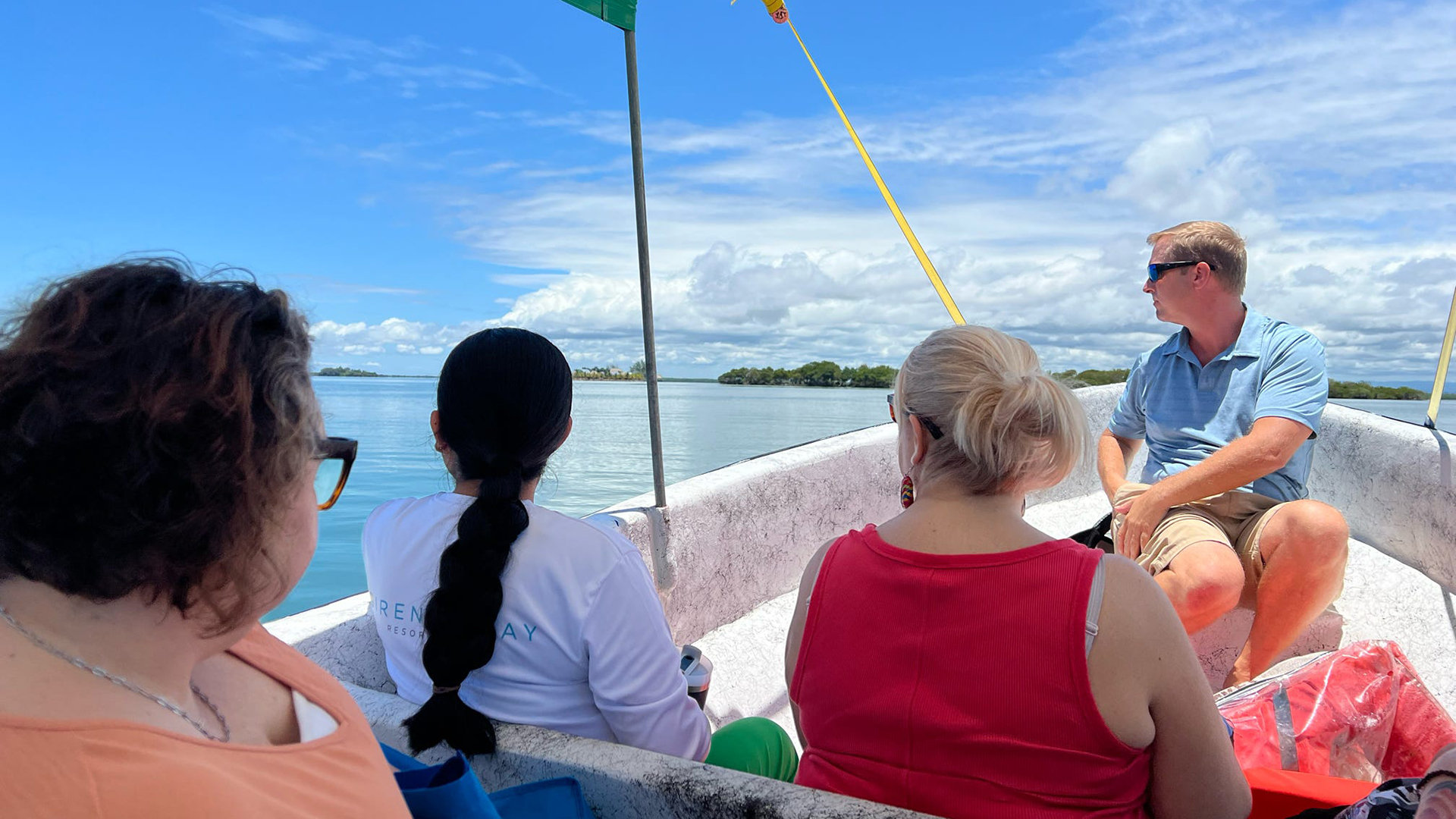 A photograph showing the Amazing Sirenian Bay Experience